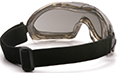 Low Profile Goggles with Gray Anti-Fog Lens - 4