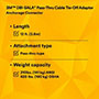 3M™ DBI-SALA® Pass-Thru Cable Tie-Off Adapter Anchors - 5