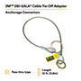 3M™ DBI-SALA® Pass-Thru Cable Tie-Off Adapter Anchors - 8
